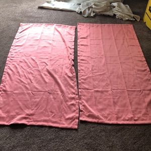 Pink Curtains
